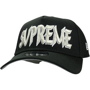 SUPREME シュプリーム 25FW Sharp Spellout Adjustable New Era Black キャップ 黒 Size 【フリー】 【新古品・未使用品】 20829364