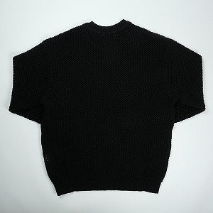 SUPREME シュプリーム 22SS Open Knit Small Box Sweater セーター 黒 Size 【M】 【中古品-ほぼ新品】 20829374