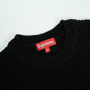 SUPREME シュプリーム 22SS Open Knit Small Box Sweater セーター 黒 Size 【M】 【中古品-ほぼ新品】 20829374