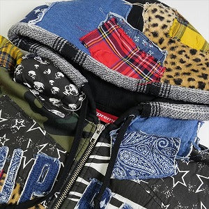 SUPREME シュプリーム 22AW Patchwork Zip Up Hooded Sweatshirt Black パーカー マルチ Size 【L】 【新古品・未使用品】 20829376