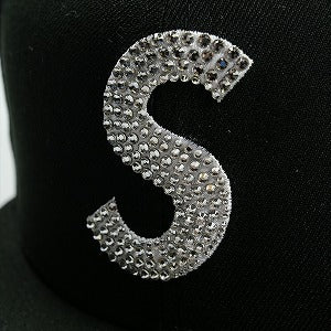 SUPREME シュプリーム 25FW New Era Swarovski S Logo New Era Black キャップ 黒 Size 【7　3/8(M)】 【新古品・未使用品】 20829379