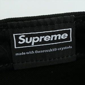 SUPREME シュプリーム 25FW New Era Swarovski S Logo New Era Black キャップ 黒 Size 【7　3/8(M)】 【新古品・未使用品】 20829379