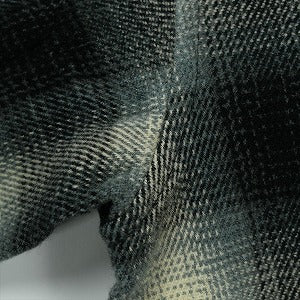 SUPREME シュプリーム 25FW Studded Shadow Plaid Zip Up Shirt Black ジップアップ長袖シャツ 黒 Size 【L】 【新古品・未使用品】 20829383