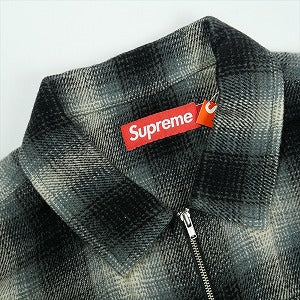 SUPREME シュプリーム 25FW Studded Shadow Plaid Zip Up Shirt Black ジップアップ長袖シャツ 黒 Size 【L】 【新古品・未使用品】 20829383