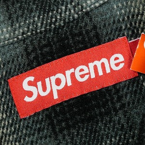 SUPREME シュプリーム 25FW Studded Shadow Plaid Zip Up Shirt Black ジップアップ長袖シャツ 黒 Size 【L】 【新古品・未使用品】 20829383