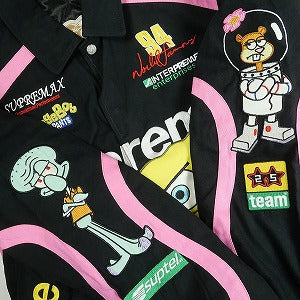 SUPREME シュプリーム ×SpongeBob 25SS SquarePants Jeff Hamilton Racing Jacket Black ジャケット 黒 Size 【XL】 【新古品・未使用品】 20829386