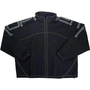 SUPREME シュプリーム 25SS Spellout Embroidered Track Jacket Black トラックジャケット 黒 Size 【L】 【中古品-非常に良い】 20829405