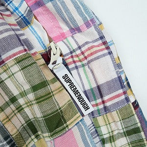 SUPREME シュプリーム ×GOODENOUGH 25SS Patchwork Madras Hooded Jacket Multicolor パッチワークジャケット マルチ Size 【XL】 【新古品・未使用品】 20829417