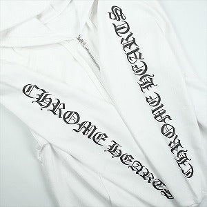 CHROME HEARTS クロム・ハーツ SCROLL FULL ZIP HOODIE WHITE ジップパーカー 白 Size 【M】 【新古品・未使用品】 20829525