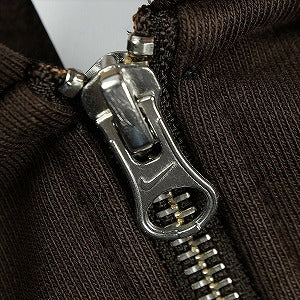STUSSY ステューシー ×NIKE 25FW STONE WASHED FLEECE ZIP HOODIE Dark Cinder ジップパーカー 茶 Size 【XL】 【新古品・未使用品】 20829541