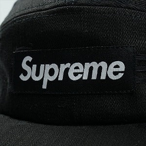 SUPREME シュプリーム 25FW Jacquard Logos Denim Camp Cap Black キャンプキャップ 黒 Size 【フリー】 【新古品・未使用品】 20829549