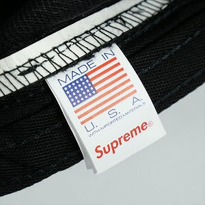 SUPREME シュプリーム 25FW Jacquard Logos Denim Camp Cap Black キャンプキャップ 黒 Size 【フリー】 【新古品・未使用品】 20829549