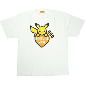 HUMAN MADE ヒューマンメイド ×POKEMON MADE 25AW GRAPHIC T-SHIRT WHITE 渋谷PARCO限定 ピカチュウTシャツ 白 Size 【M】 【新古品・未使用品】 20829573