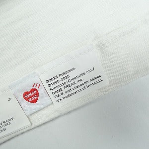 HUMAN MADE ヒューマンメイド ×POKEMON MADE 25AW GRAPHIC T-SHIRT WHITE ONLINE STORE限定 ピカチュウTシャツ 白 Size 【M】 【新古品・未使用品】 20829579