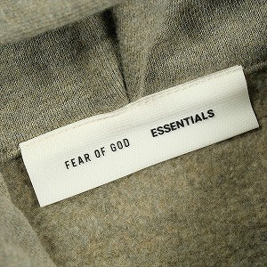 Fear of God フィアーオブゴッド ESSENTIALS Classic Fleece Zip-Up Hoodie Homestead Heather ジップパーカー 茶 Size 【S】 【新古品・未使用品】 20829611