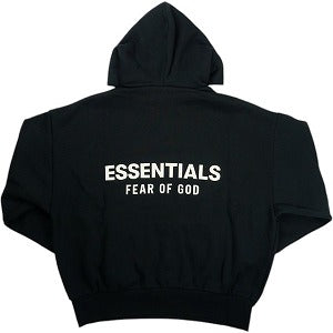 Fear of God フィアーオブゴッド ESSENTIALS Classic Hoodie Jet Black/White パーカー 黒 Size 【L】 【新古品・未使用品】 20829625