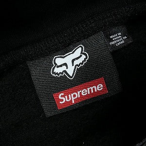 SUPREME シュプリーム ×Fox Racing 25FW Zip Up Hooded Sweatshirt Black パーカー 黒 Size 【XL】 【新古品・未使用品】 20829630
