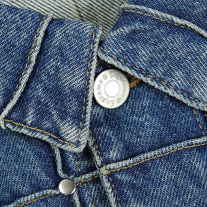 SUPREME シュプリーム 25SS Studded Seam Denim Trucker Jacket Blue トラッカージャケット インディゴ Size 【XXL】 【新古品・未使用品】 20829638