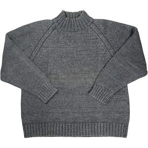 TENDERLOIN テンダーロイン MOCK NECK COTTON KNIT ニット 灰 Size 【L】 【中古品-良い】 20829642