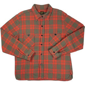 TENDERLOIN テンダーロイン T-HEAVY FLANNEL CHECK SHT 長袖シャツ 赤 Size 【M】 【中古品-良い】 20829644
