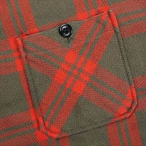 TENDERLOIN テンダーロイン T-HEAVY FLANNEL CHECK SHT 長袖シャツ 赤 Size 【M】 【中古品-良い】 20829644