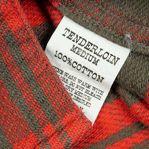 TENDERLOIN テンダーロイン T-HEAVY FLANNEL CHECK SHT 長袖シャツ 赤 Size 【M】 【中古品-良い】 20829644