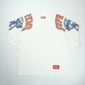 SUPREME シュプリーム 25FW Mascot L/S Football Top White ロンT 白 Size 【M】 【新古品・未使用品】 20829659
