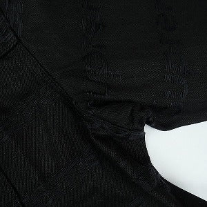 SUPREME シュプリーム 25FW Jacquard Logos Denim Trucker Jacket Black ジャケット 黒 Size 【L】 【新古品・未使用品】 20829665