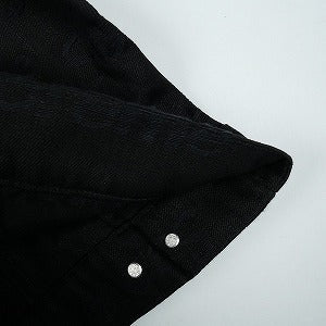 SUPREME シュプリーム 25FW Jacquard Logos Denim Trucker Jacket Black ジャケット 黒 Size 【L】 【新古品・未使用品】 20829665