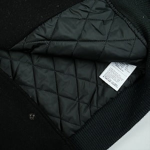 SUPREME シュプリーム ×NIKE Jordan 15AW Hooded Varsity Jacket スタジャン 黒 Size 【S】 【中古品-良い】 20829669