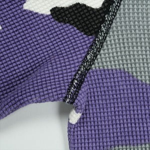 SUPREME シュプリーム 16AW Camo Waffle Thermal Purple Camo サーマルロンT 紫 Size 【S】 【新古品・未使用品】 20829672