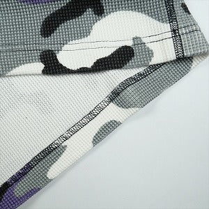 SUPREME シュプリーム 16AW Camo Waffle Thermal Purple Camo サーマルロンT 紫 Size 【S】 【新古品・未使用品】 20829672