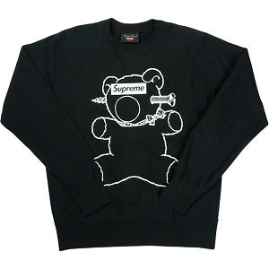 SUPREME シュプリーム ×UNDERCOVER 15SS Bear Box Logo Crewneck Sweatshirt クルーネックスウェット 黒 Size 【S】 【中古品-良い】 20829673