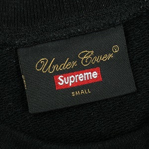 SUPREME シュプリーム ×UNDERCOVER 15SS Bear Box Logo Crewneck Sweatshirt クルーネックスウェット 黒 Size 【S】 【中古品-良い】 20829673
