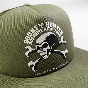 SUPREME シュプリーム ×Bounty Hunter 23AW Mesh Back 5-Panel Olive メッシュキャップ オリーブ Size 【フリー】 【新古品・未使用品】 20829674