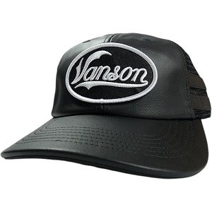 SUPREME シュプリーム ×Vanson Leathers 25FW Mesh Back 6-Panel Black メッシュキャップ 黒 Size 【フリー】 【新古品・未使用品】 20829675