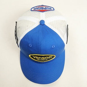 SUPREME シュプリーム ×HYSTERIC GLAMOUR×VANSON 24AW Leathers Mesh Back 6-Panel Blue メッシュキャップ 青 Size 【フリー】 【新古品・未使用品】 20829676