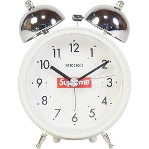 SUPREME シュプリーム ×Seiko 22AW Alarm Clock White 時計 白 Size