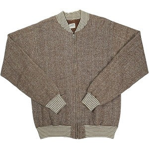 TENDERLOIN テンダーロイン T-SWEAT ZIP ジップスウェット 茶 Size 【S】 【中古品-良い】 20829691