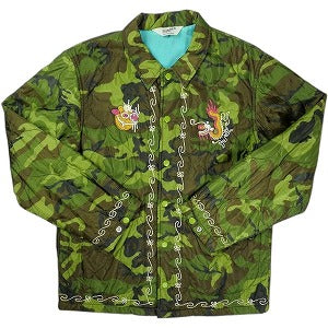 TENDERLOIN テンダーロイン NYLON SOUVENIR JKT CAMO ジャケット 緑 Size 【XS】 【中古品-良い】 20829696