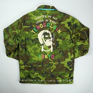TENDERLOIN テンダーロイン NYLON SOUVENIR JKT CAMO ジャケット 緑 Size 【XS】 【中古品-良い】 20829696
