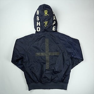 A BATHING APE ア ベイシング エイプ ×NEIGHBORHOOD N2-B シャークジャケット 紺 Size 【S】 【中古品-良い】 20829729