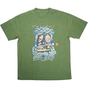 Travis Scott トラヴィス・スコット ×TAKASHI MURAKAMI MELTED UTOPIA DREAM ZODIAC TEE 01 Tシャツ オリーブ Size 【S】 【新古品・未使用品】 20829736