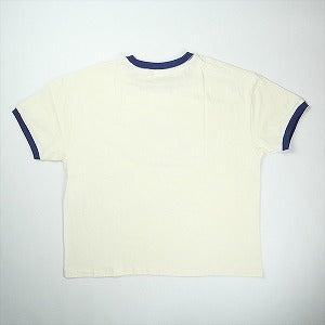 Travis Scott トラヴィス・スコット ×TAKASHI MURAKAMI ×FRAGMENT TOKYO RINGER TEE 04 リンガーTシャツ 白紺 Size 【XL】 【新古品・未使用品】 20829764
