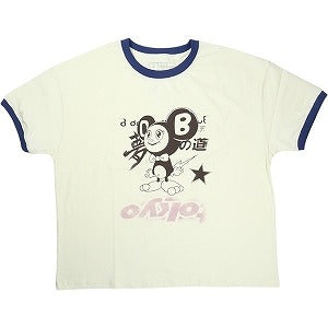 Travis Scott トラヴィス・スコット ×TAKASHI MURAKAMI ×FRAGMENT TOKYO RINGER TEE 04 リンガーTシャツ 白紺 Size 【XXL】 【新古品・未使用品】 20829767