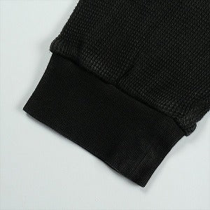 Travis Scott トラヴィス・スコット DELRESTO THERMAL LONGSLEEVE 12 サーマルロンT 黒 Size 【XL】 【新古品・未使用品】 20829820