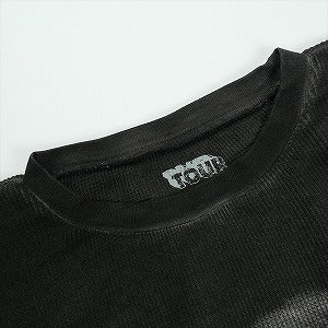 Travis Scott トラヴィス・スコット DELRESTO THERMAL LONGSLEEVE 12 サーマルロンT 黒 Size 【XL】 【新古品・未使用品】 20829820