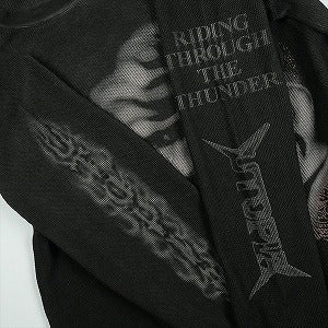 Travis Scott トラヴィス・スコット DELRESTO THERMAL LONGSLEEVE 12 サーマルロンT 黒 Size 【XL】 【新古品・未使用品】 20829820