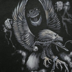 Travis Scott トラヴィス・スコット DELRESTO THERMAL LONGSLEEVE 12 サーマルロンT 黒 Size 【XL】 【新古品・未使用品】 20829820