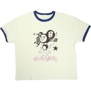 Travis Scott トラヴィス・スコット ×TAKASHI MURAKAMI ×FRAGMENT TOKYO RINGER TEE 04 リンガーTシャツ 白黒 Size 【M】 【新古品・未使用品】 20829854